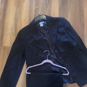 Ann Taylor pinstripe suite